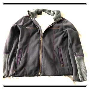 Title Nine sherpa lined sweater jacket.